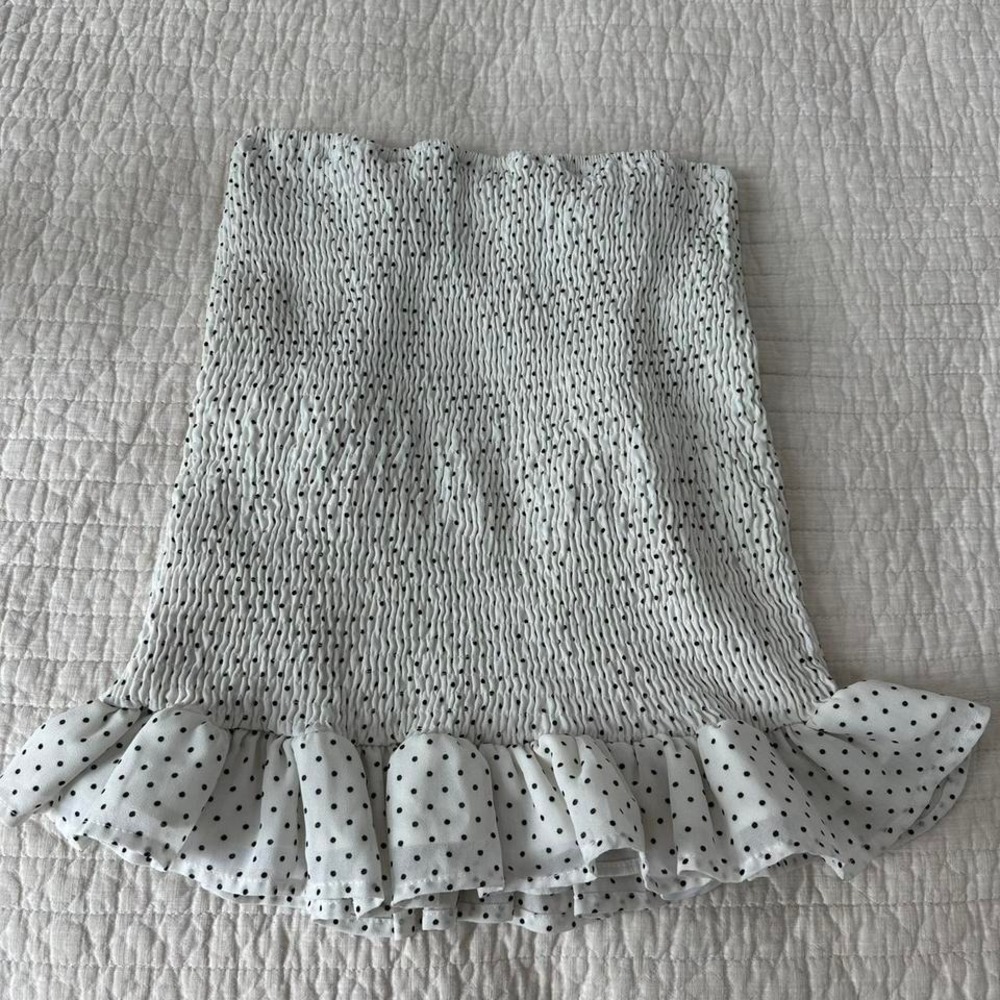 Polka dot skirt